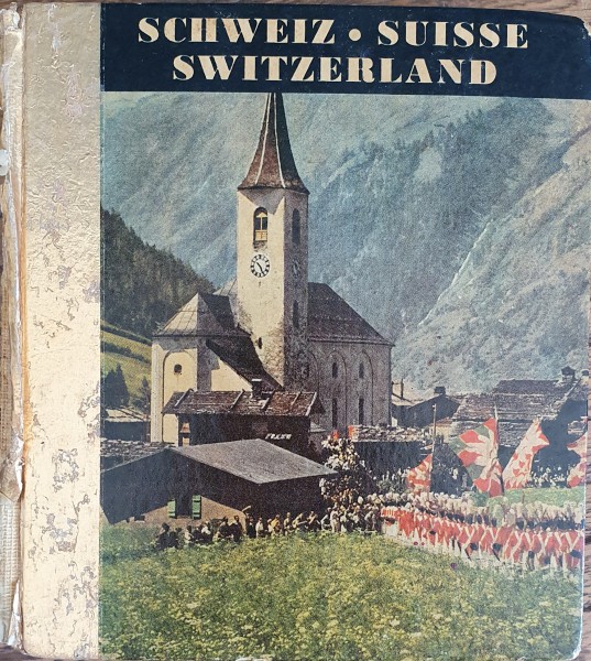 ספר תיירים על שוייץ- 1963