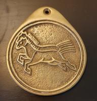 מדליון אשרת סוסים קוריאני עתיק